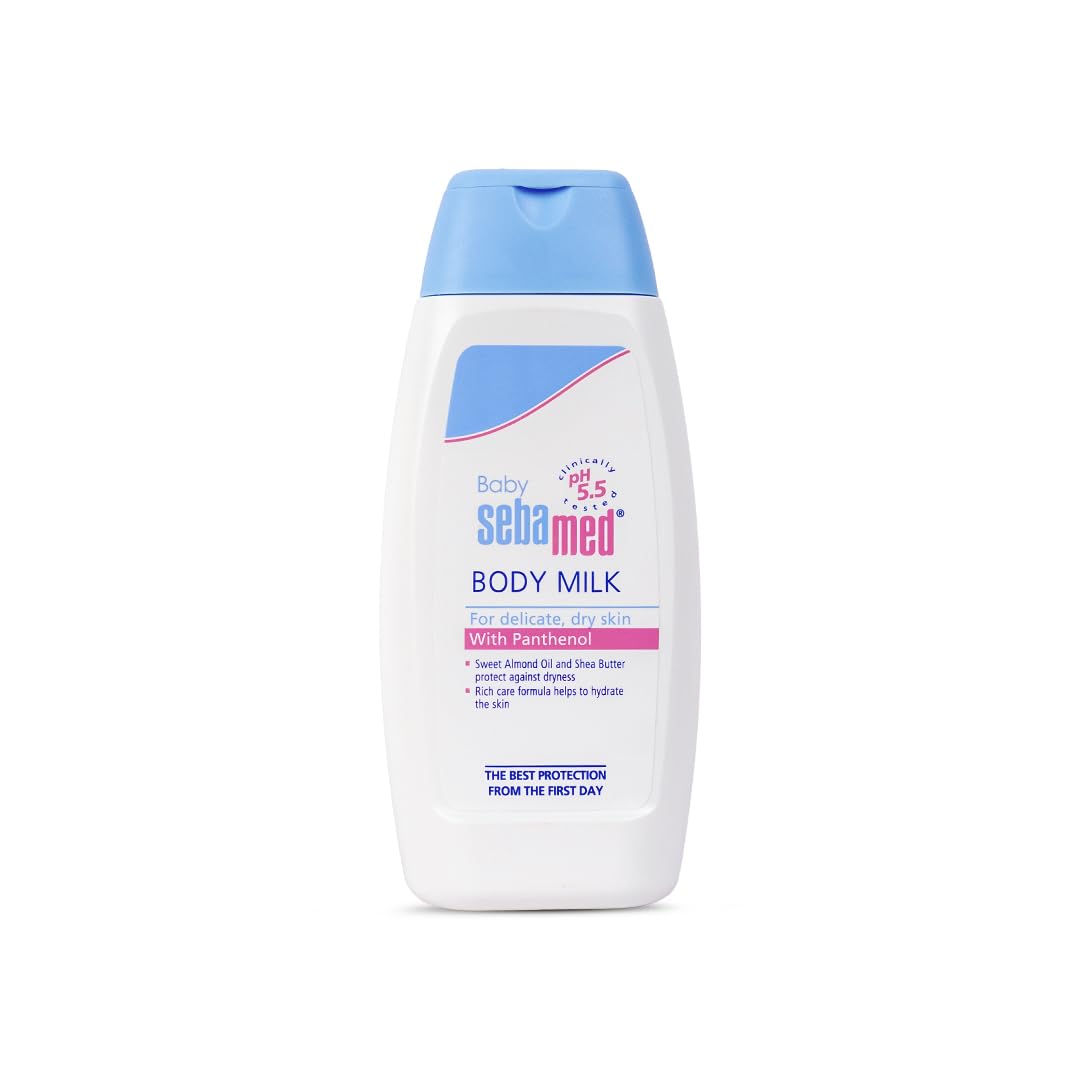 Sebamed Baby Body Milk Lotion 100 ml | pH 5.5 for Dry Baby Skin