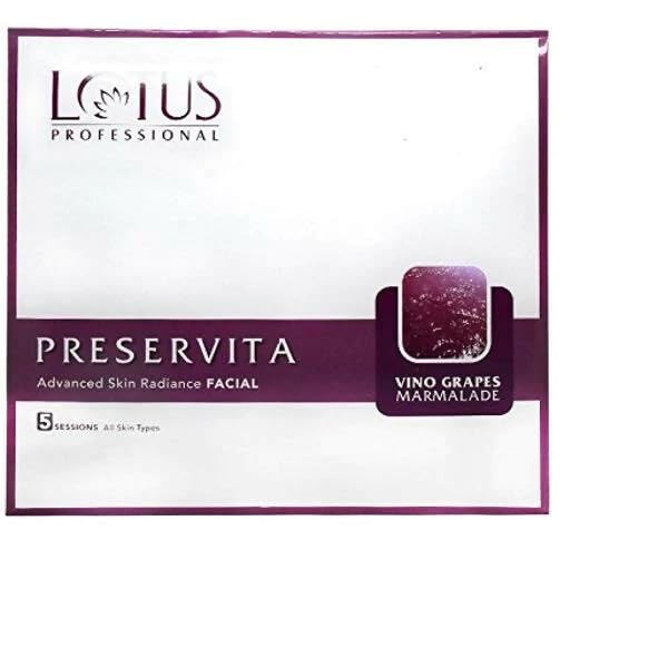 Lotus Professional Preservita Advanced Skin Radiance Facial Kit - Vino Grapes Marmalade (5 Sessions) Loreal Professional