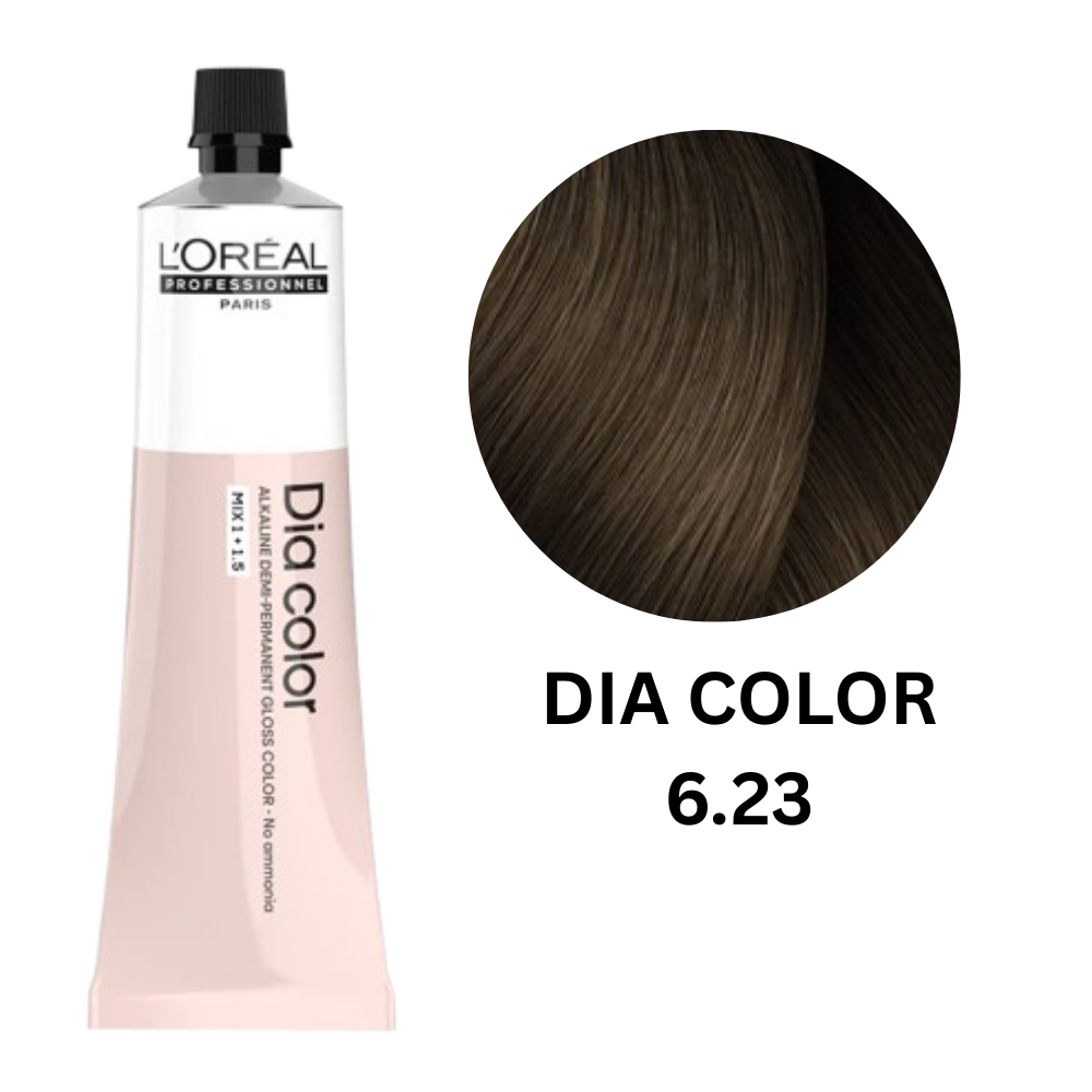 L'Oréal Professionnel Dia Color 6.23 Hair Colour 60ml Loreal Professional