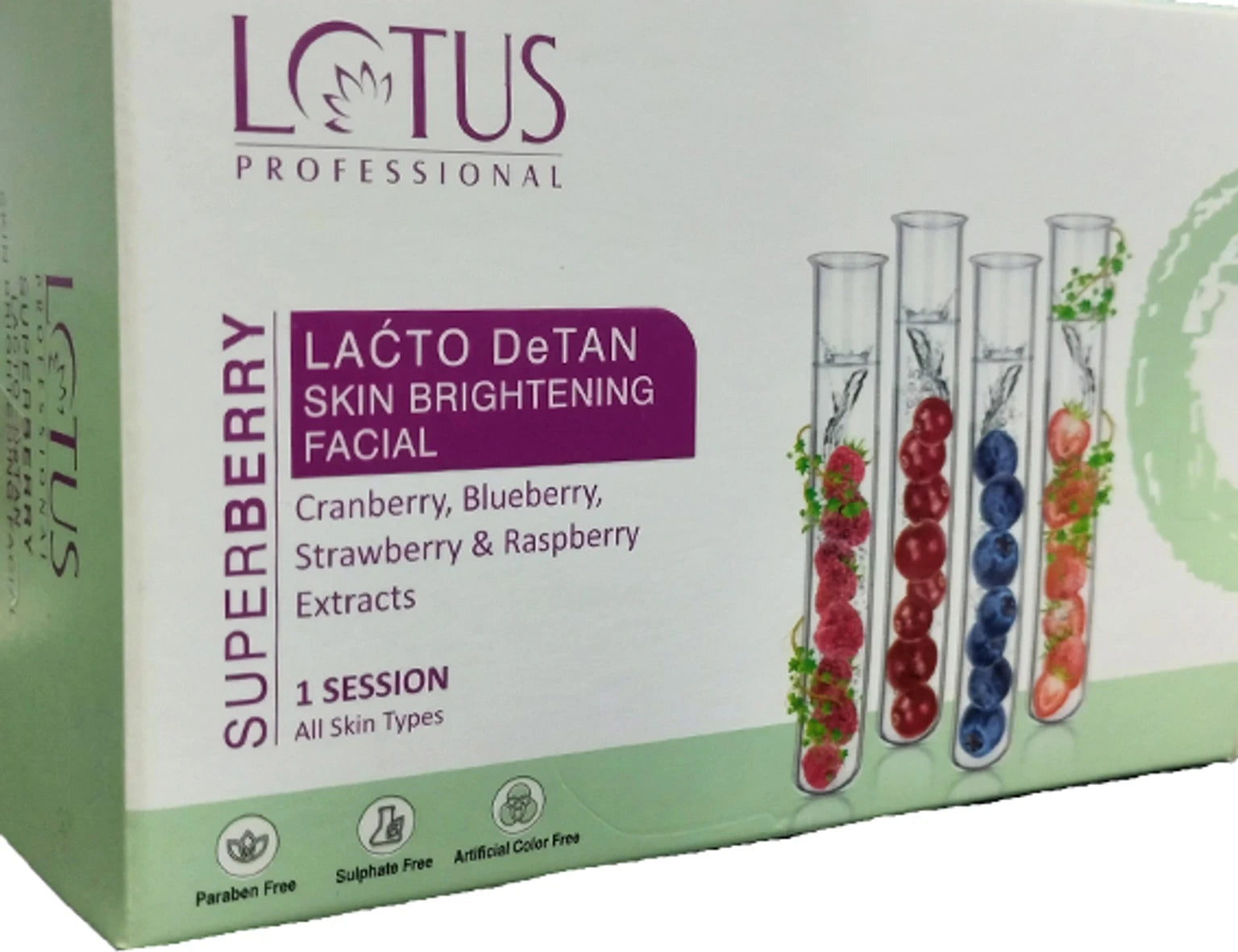 Lotus Professional Superberry Lacto Detan Kit Lotus Professional
