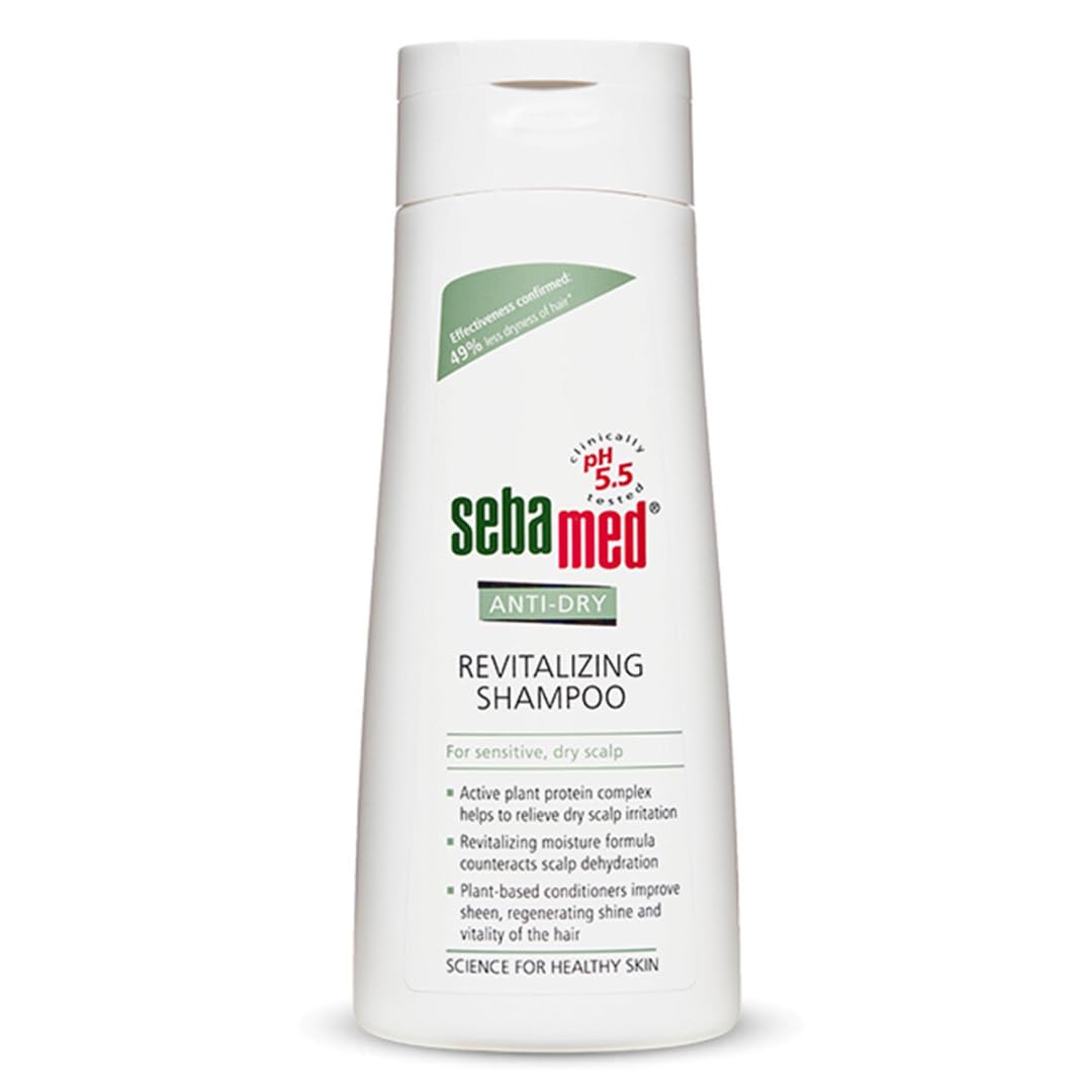 Sebamed Anti-Dry Revitalizing Shampoo 200 ml | pH 5.5 for Less Dryness Sebamed