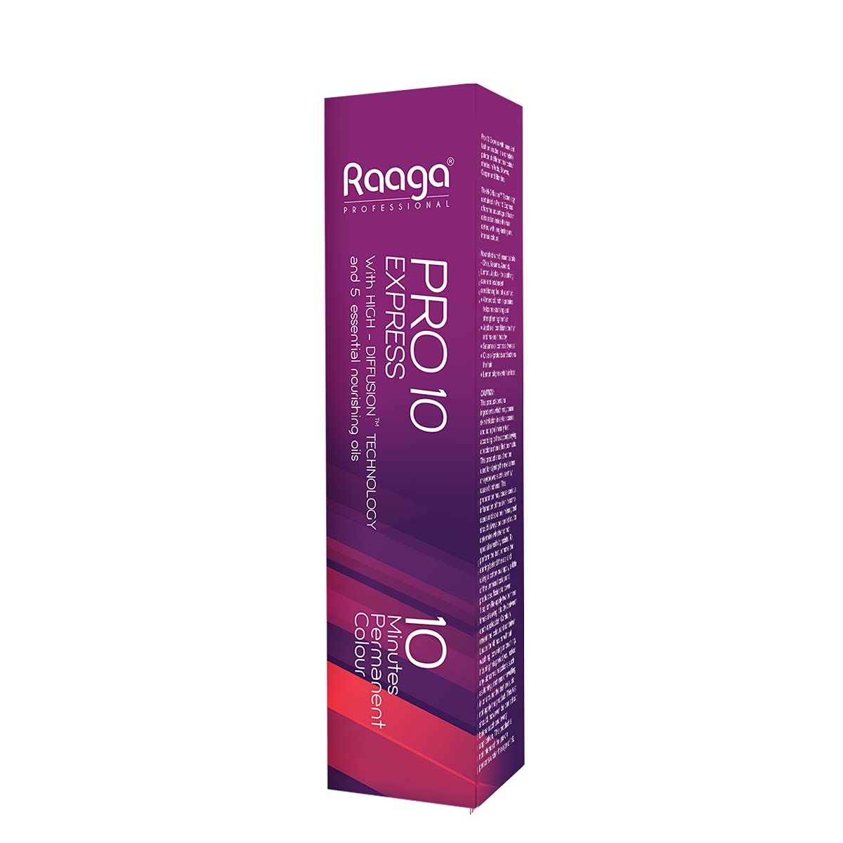 Raaga Pro 10 Express Hair Color Blonde 7 | 10-Minute Permanent Dye Raaga Professional