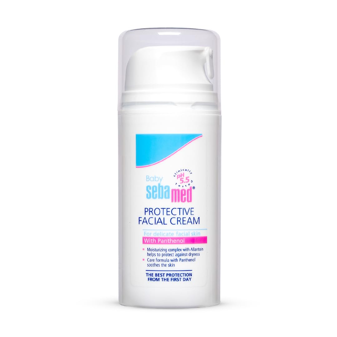 Sebamed Baby Protective Facial Cream 100 ml | pH 5.5 Face Cream Sebamed
