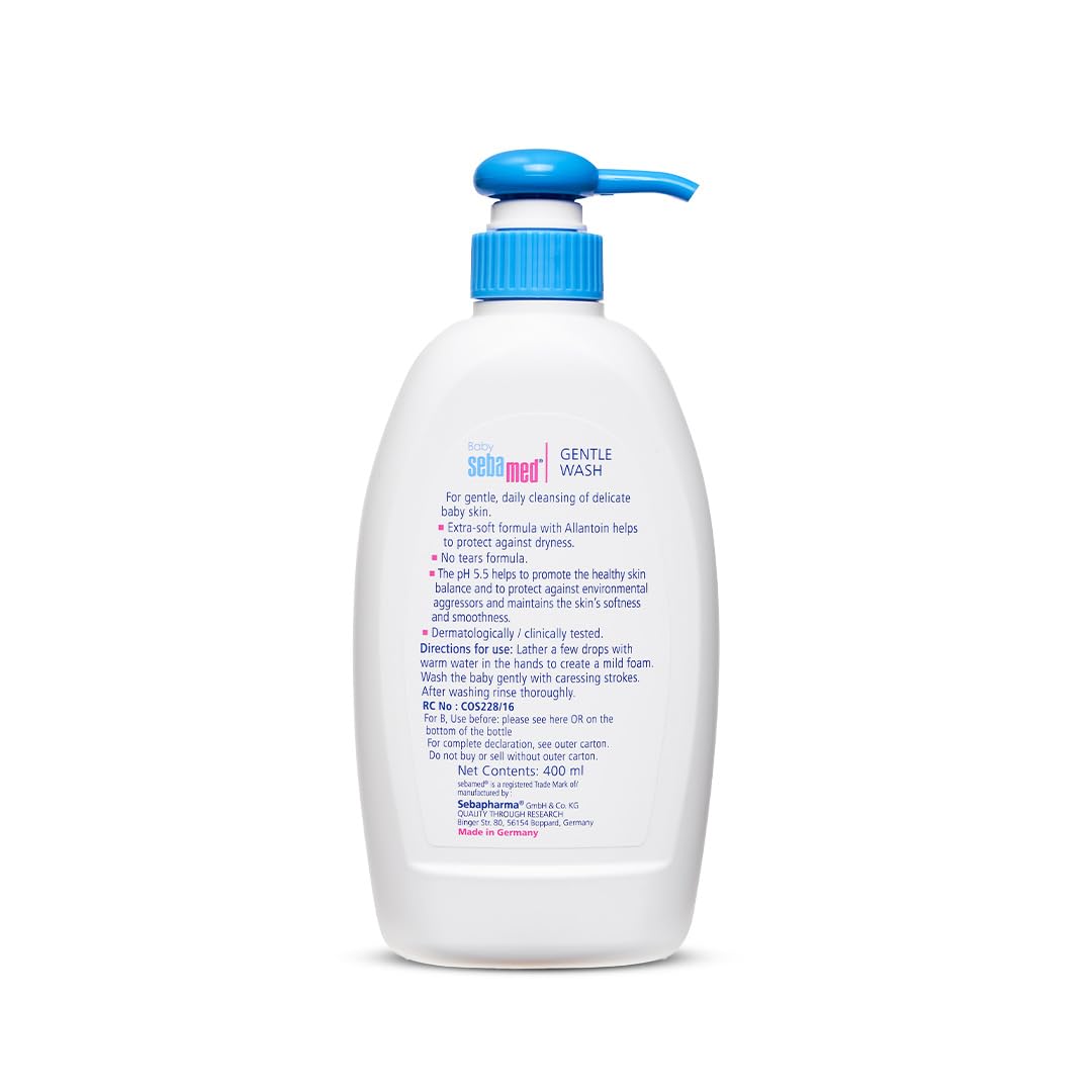 Sebamed Baby Gentle Wash pH 5.5 Soap Free 400 ml Sebamed