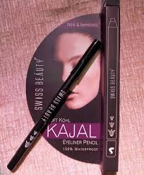Swiss beauty soft kohl kajal eyeliner pencil 100 % waterproof