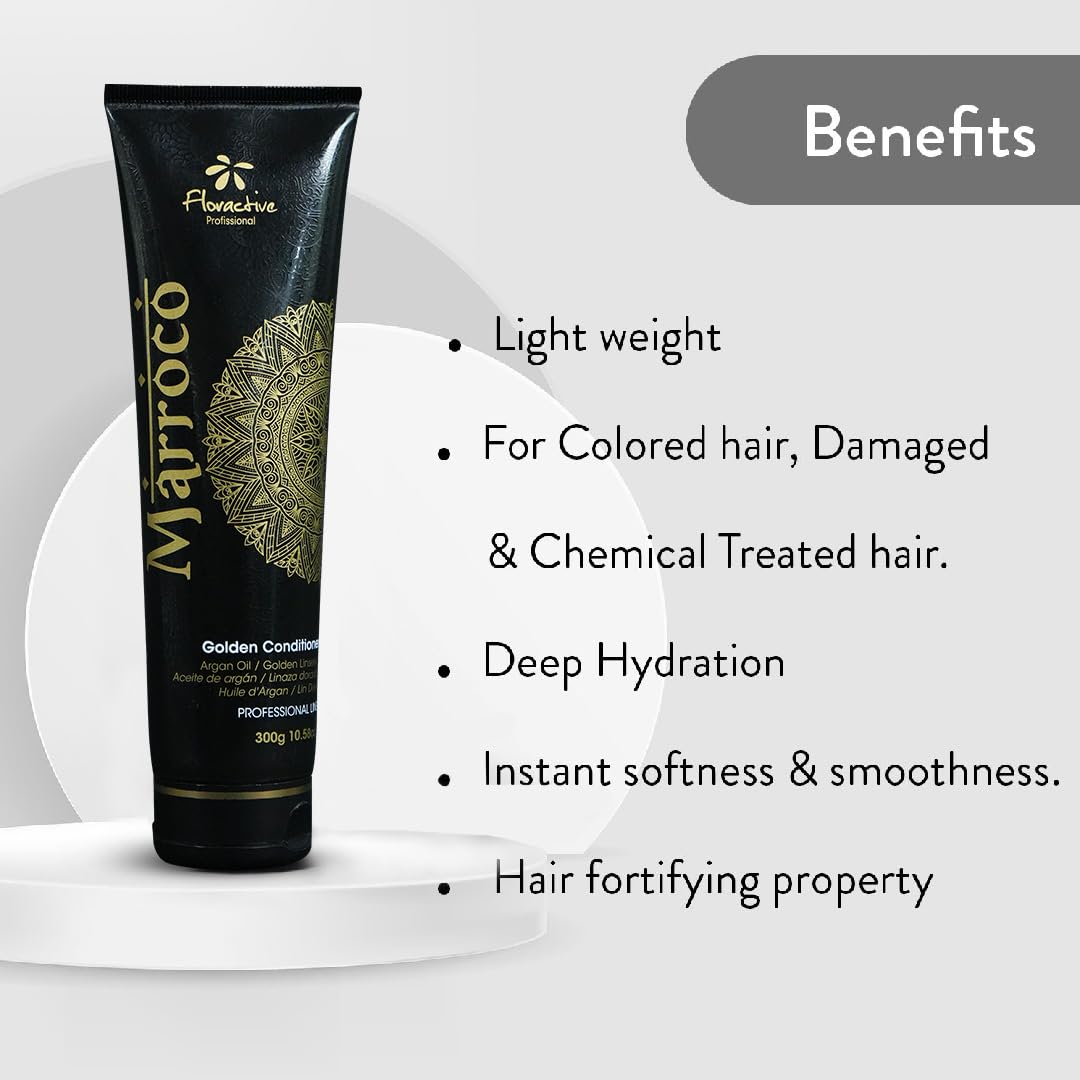 Floractive Profissional Marroco Golden Plus Shampoo (250ml) floractive professional