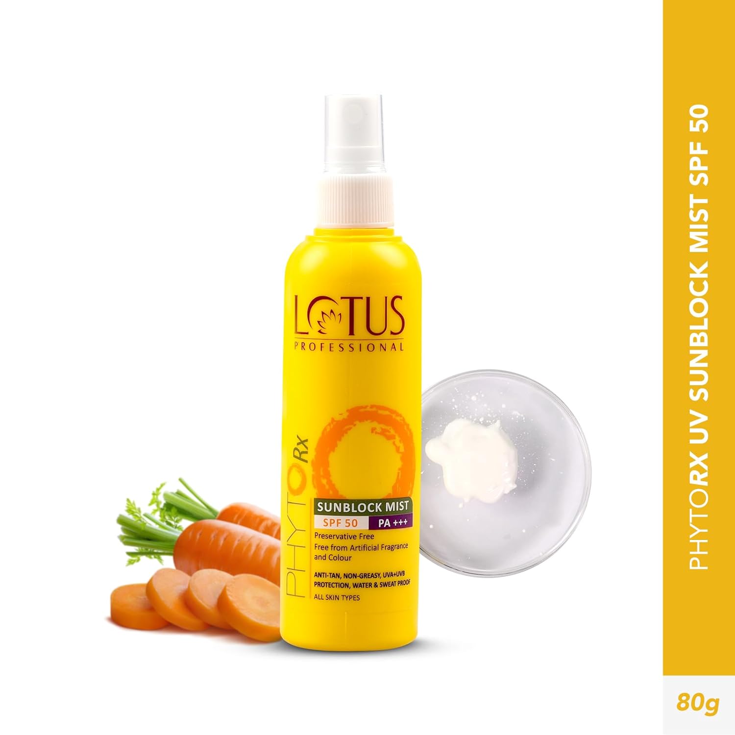 Lotus Professional PhytoRx Sunblock Mist SPF 50 PA+++ (100ml) Lotus Professional
