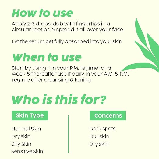 PLIX – The Plant Fix 3% Glycolic Acid Guava Serum | Gentle Exfoliation, Glowing & Even-Toned Skin | Minimizes Dark Spots | For All Skin Types | 30ml plix