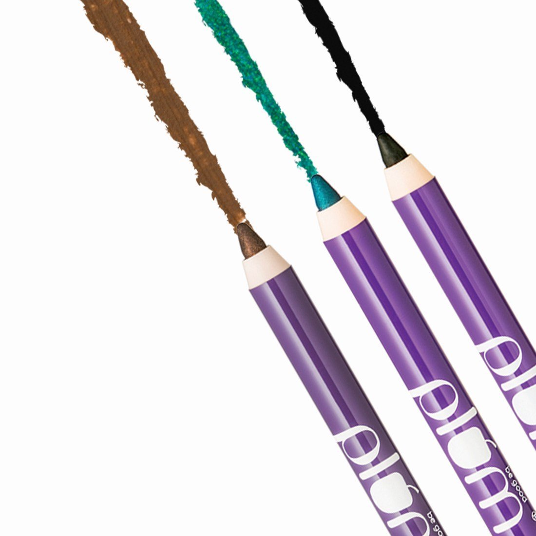 Plum NaturStudio All-Day-Wear Kohl Kajal Trio (3 shades) Plum
