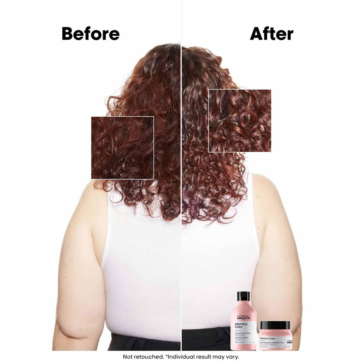 L’Oréal Professionnel Vitamino Color Hair Mask 250 g | With Resveratrol | Protects & Prolongs Color Vibrancy | For Color-Treated Hair | Serie Expert Loreal Professional