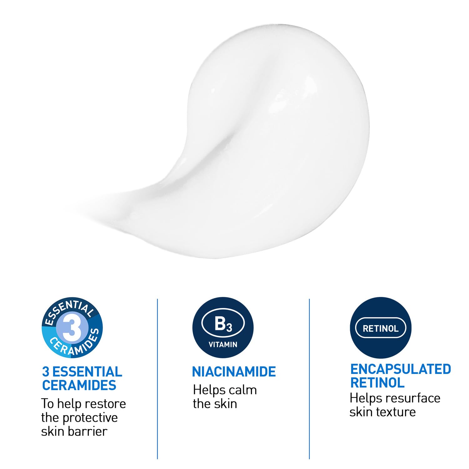 CeraVe Resurfacing Retinol Serum, Reduces Acne Marks with Licorice Root Extract & Niacinamide (30ml) CeraVe