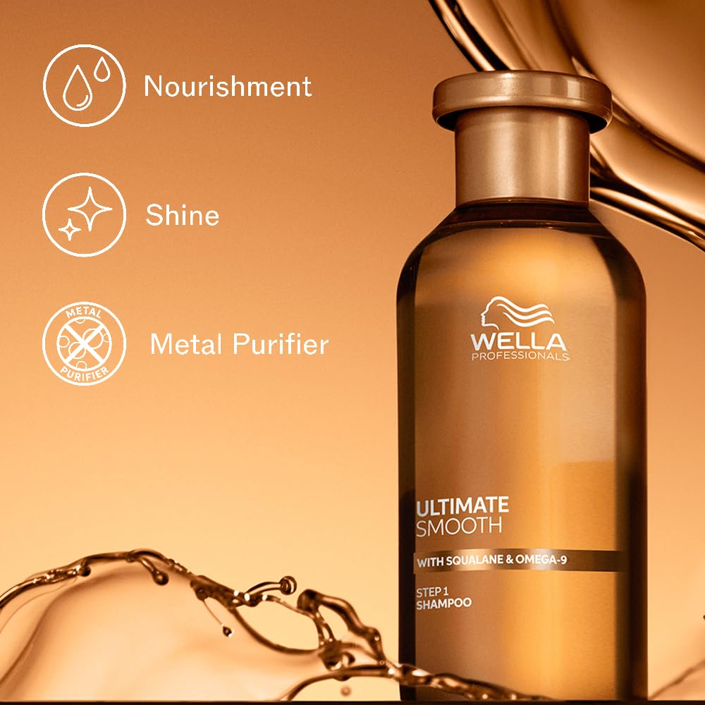 Wella Professionals Ultimate Smooth Shampoo (250ml) Wella Professionals