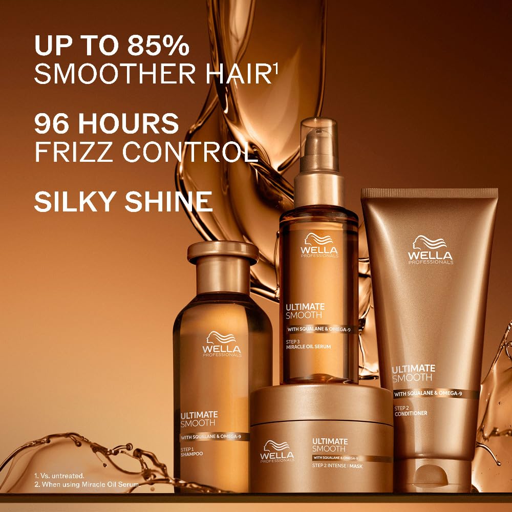 Wella Professionals Ultimate Smooth Shampoo (250ml) Wella Professionals