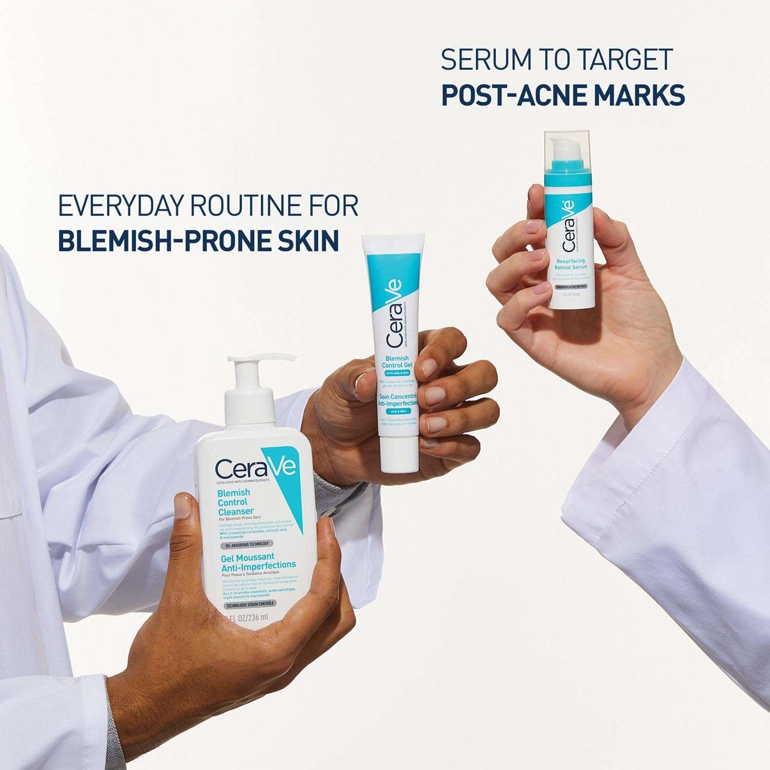 CeraVe Blemish Control Gel with 2% Salicylic Acid, AHA & Niacinamide for Acne Spot Treatment (40ml) CeraVe