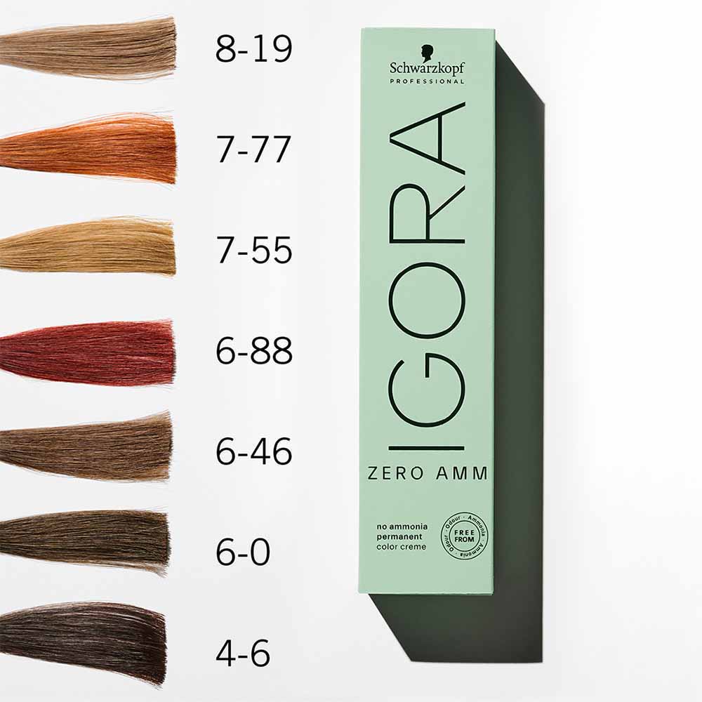 Schwarzkopf Igora Zero AMM 6-6 Dark Blonde Chocolate 60ml
