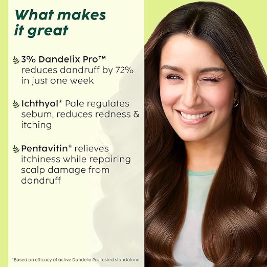 PLIX – The Plant Fix All Neem Anti-Dandruff Advanced Conditioner | With Dandelix Pro & Murumuru Butter | Fights Dandruff & Nourishes Scalp | Paraben & Sulphate Free | Unisex | 175ml