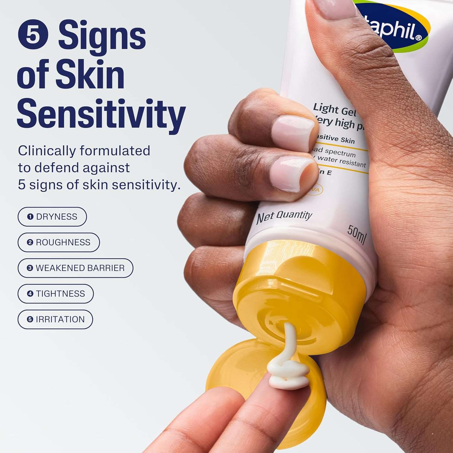Cetaphil Sun SPF 50 Very High Protection Light Gel 50ml cetaphil
