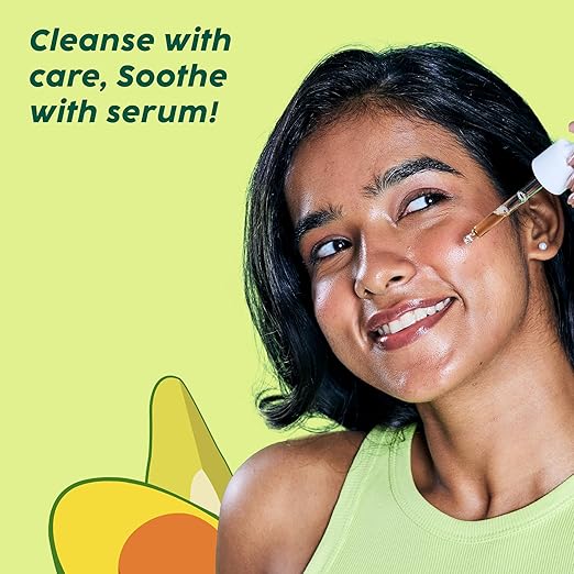 PLIX – Avocado Ceramide Moisture Rush Biphasic Serum | Deep Nourishment & Skin Barrier Strengthening | For Dry, Normal & Sensitive Skin | 30ml PLIX