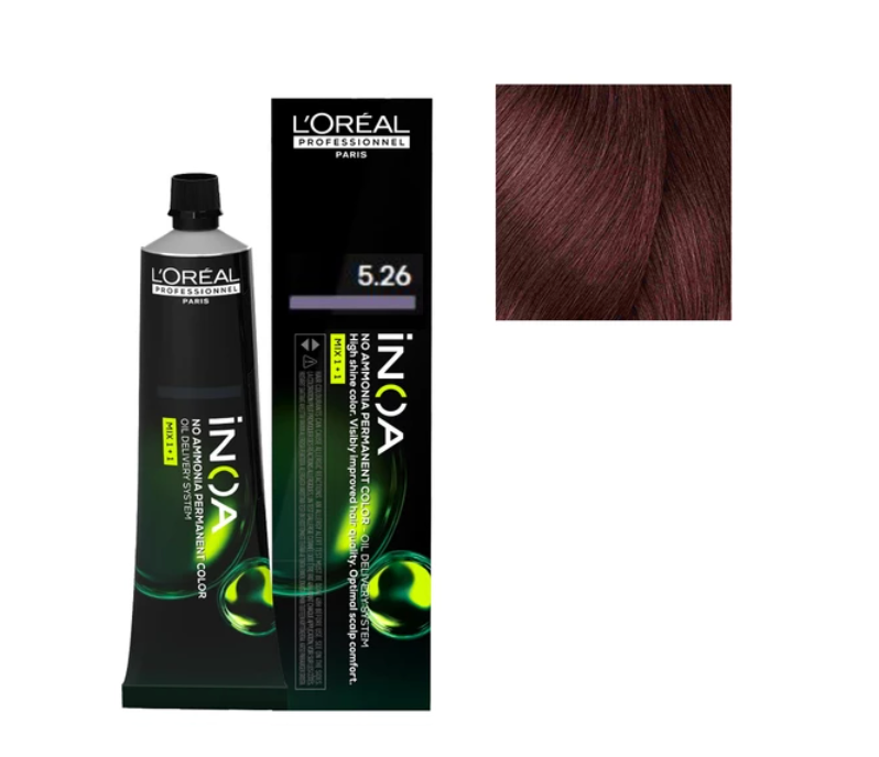 Invo 5.26 Hair Color - Light Extra Iridescent Red Brown (60g)