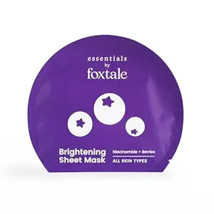 Foxtale niacinamide+berries brightenin sheet mask