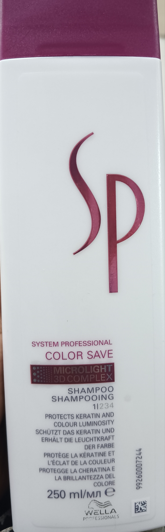 SP System Professionals colour save Shampoo (250ml)