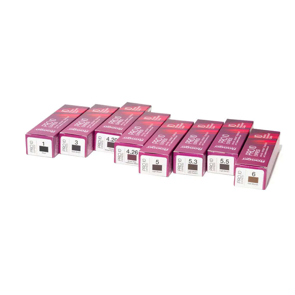 Raaga Pro 10 Express Hair Colour Intense Burgundy Brown 4.20 Raaga Professional