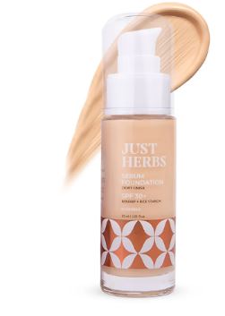 Just herbs serum foundation dewy finish spf 30 ++ rosehip + rice starch 20g-01 vannila