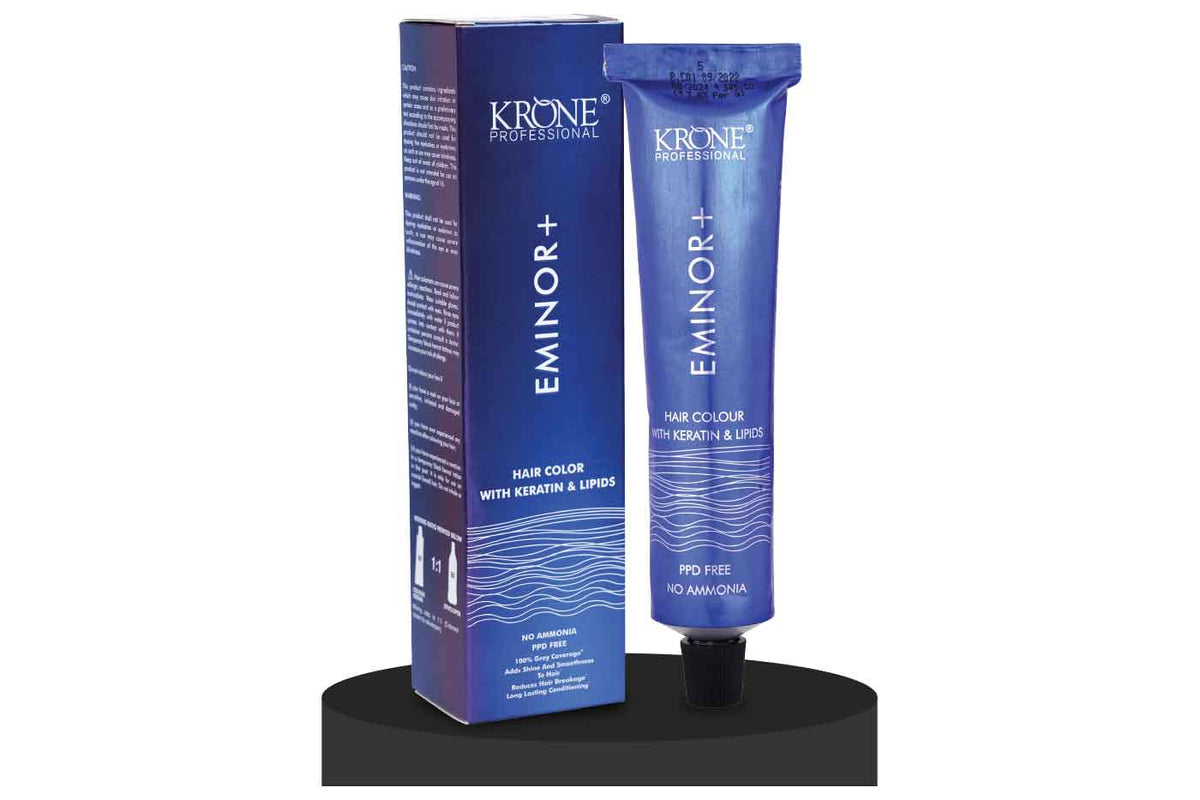 Krone Professional Eminor+ Hair Color No. 1 | Permanent Black krone professional
