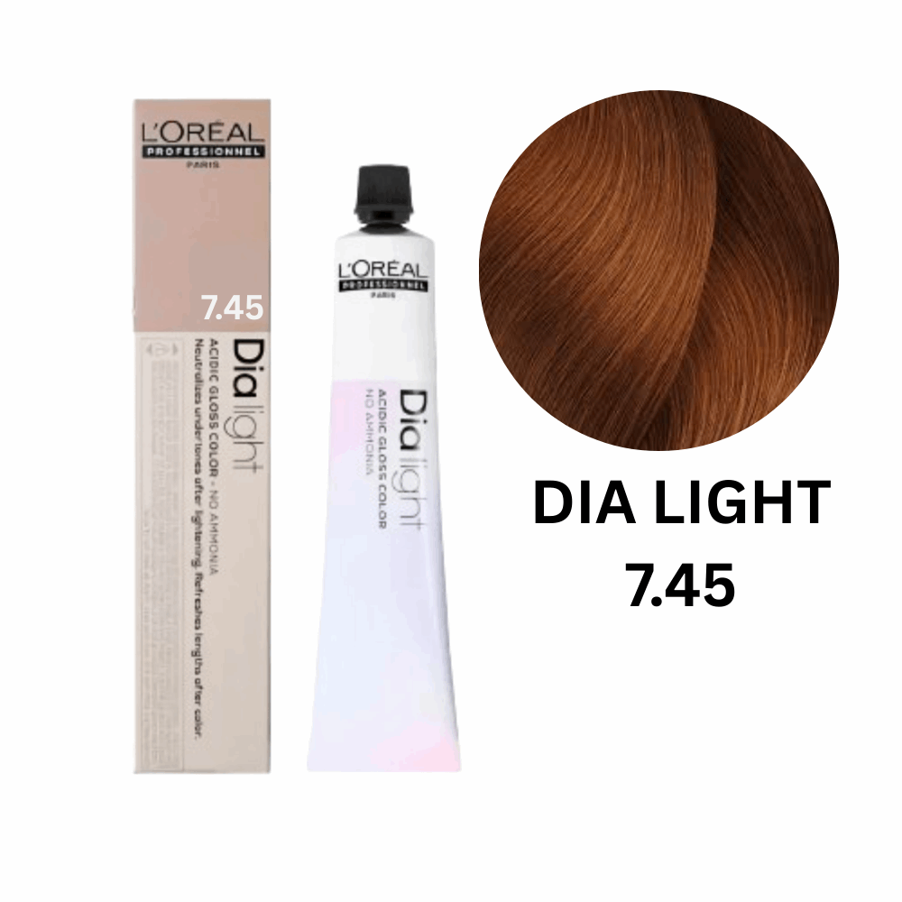 L'Oréal Professionnel Dia Light 7.43 Hair Colour 50ml Loreal Professional