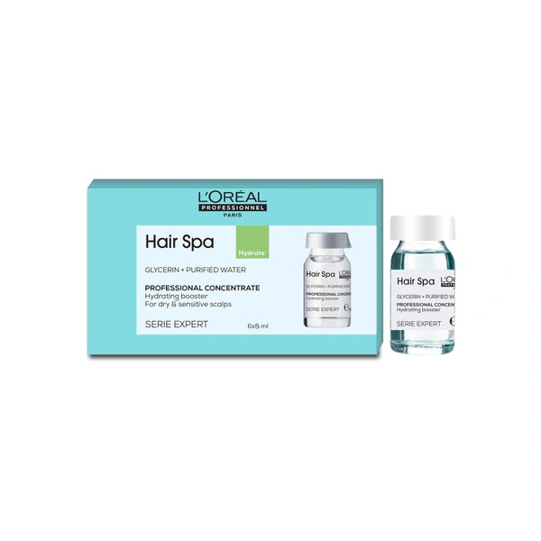 L'Oreal Professionnel Hair Spa Hydrating Concentrate (Pack of 6)