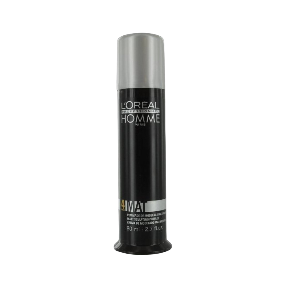 L'Oreal Professionnel Homme 4 Force Mat Sculpting Pomade 80ml