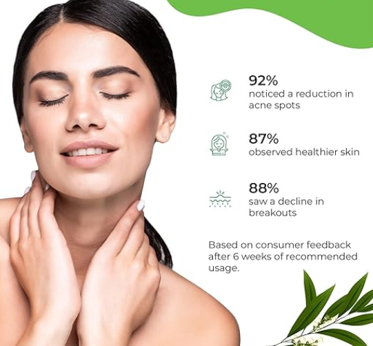 PILGRIM TEA TREE BLEMISH REMOVER SERUM 10% NIACINAMIDE / & 1% ZINC PCA - ACNE AND BLEMISH PRONE SKIN 30ML