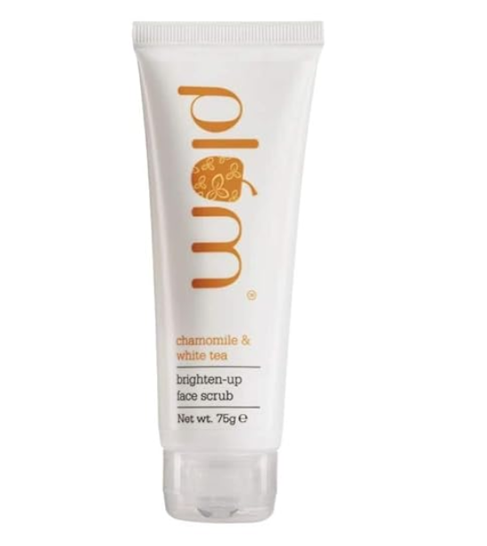 Plum Chamomile & White Tea Brighten-Up Face Scrub (75gm)	