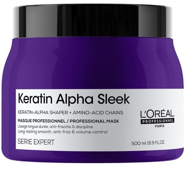 L'Oréal Professionnel Keratin Alpha Sleek Hair Mask 500ml Loreal Professional