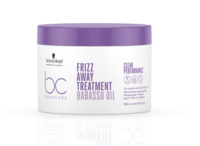 Schwarzkopf Professional Bonacure Frizz Away Treatment with Babassu Oil - 500 ml