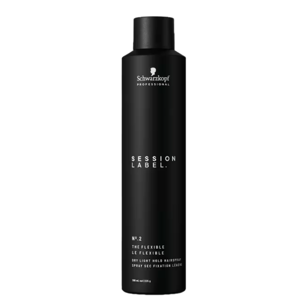 Schwarzkopf Professional Osis + Session Label Strong Hold Hair Super Dry Fix Spray (300ml)