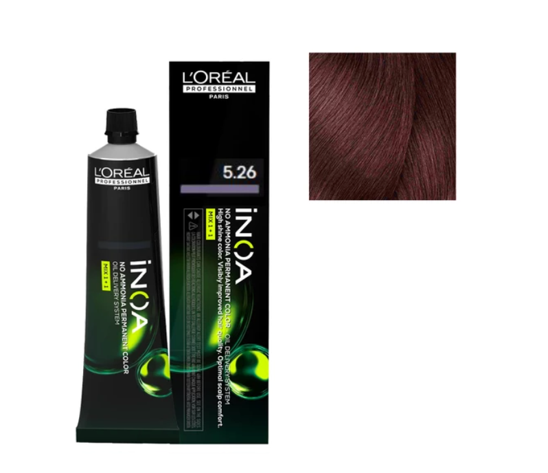 L'Oréal Professionnel INOA Hair Color - 5.62 Light Extra Iridescent Red Brown