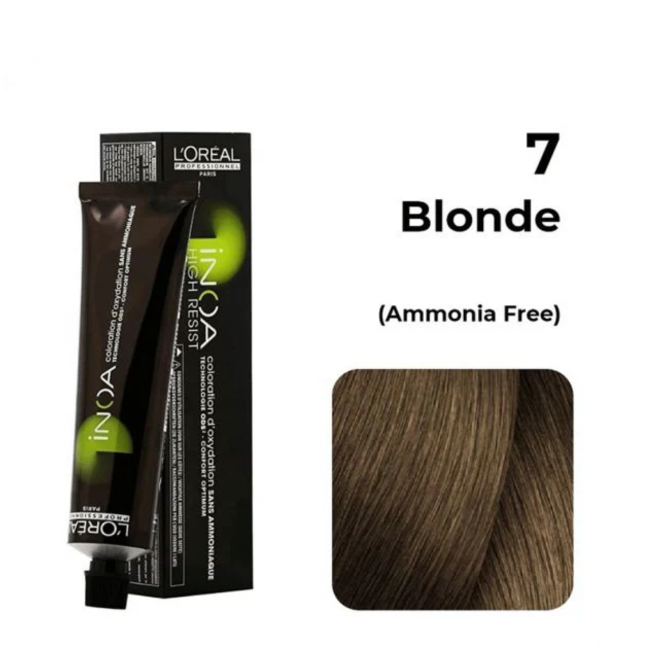 L'Oréal Professionnel INOA Hair Color - 7 Blonde (60g)