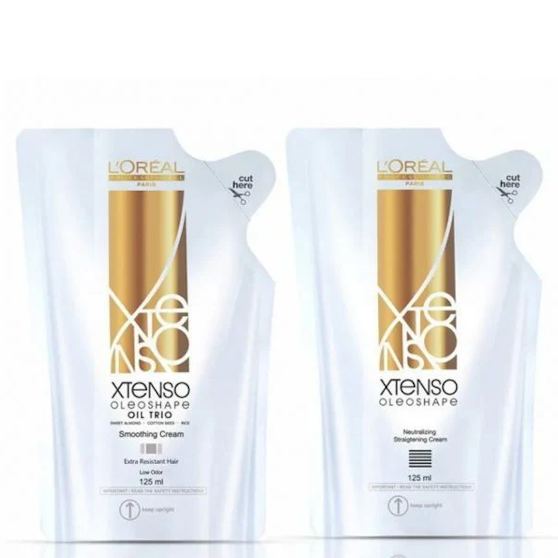 Loreal Professional X-Tenso Oleoshape Extra Resistant Hair Smoothing Cream 125Ml loreal professional