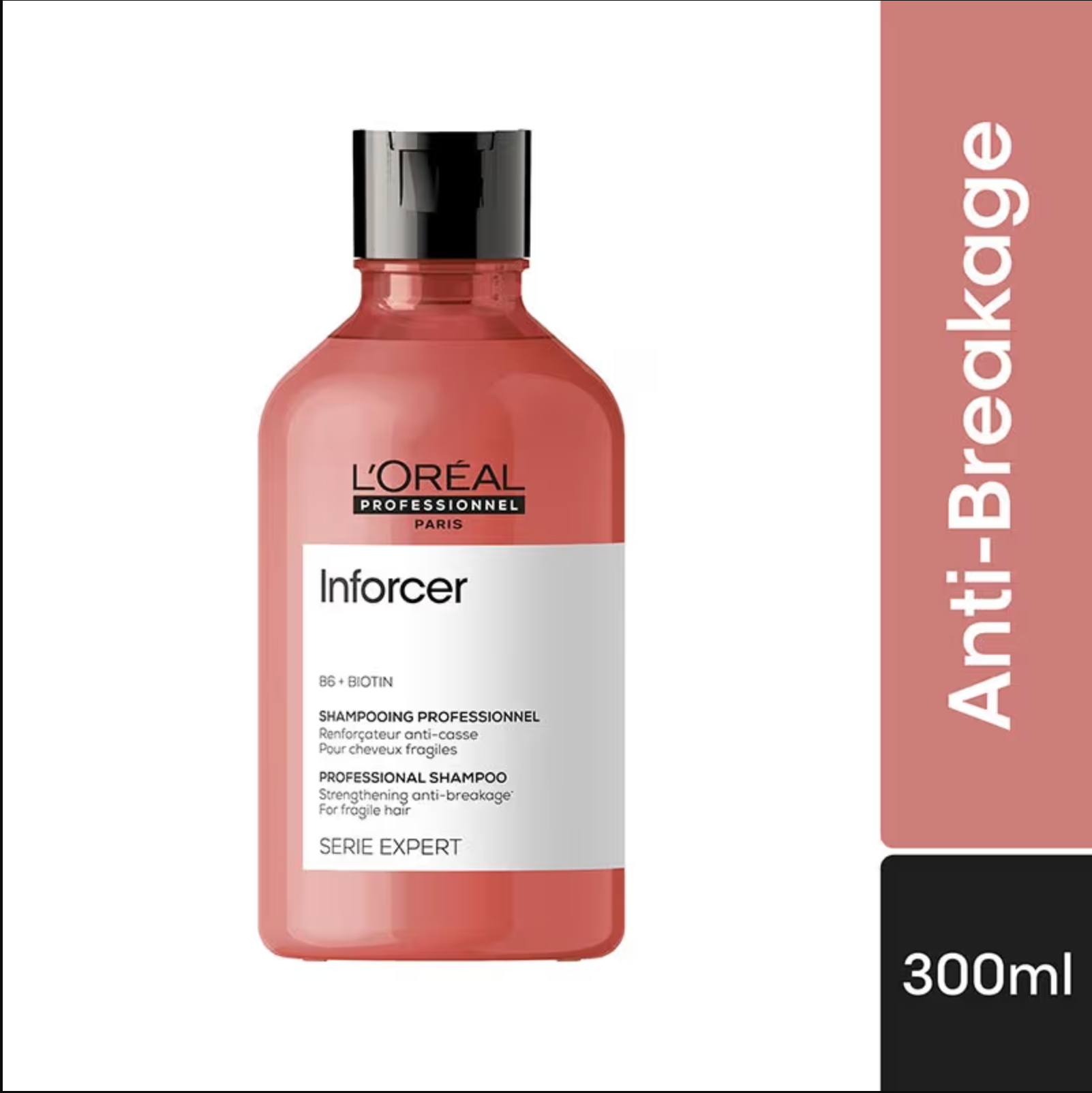 L'Oréal Professionnel Serie Expert Inforcer Shampoo 300 Ml, For Reduced Hair Breakage - Niram Global Private Limited