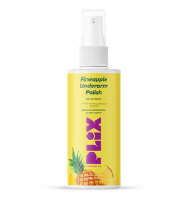 PLIX – Pineapple Underarm Depigmentation Spray | Controls Odour & Reduces Hyperpigmentation | Brightening Underarm Spray | 100ml PLIX