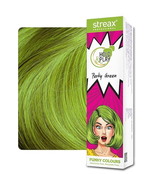 Streax proffessional funky colours - perky green