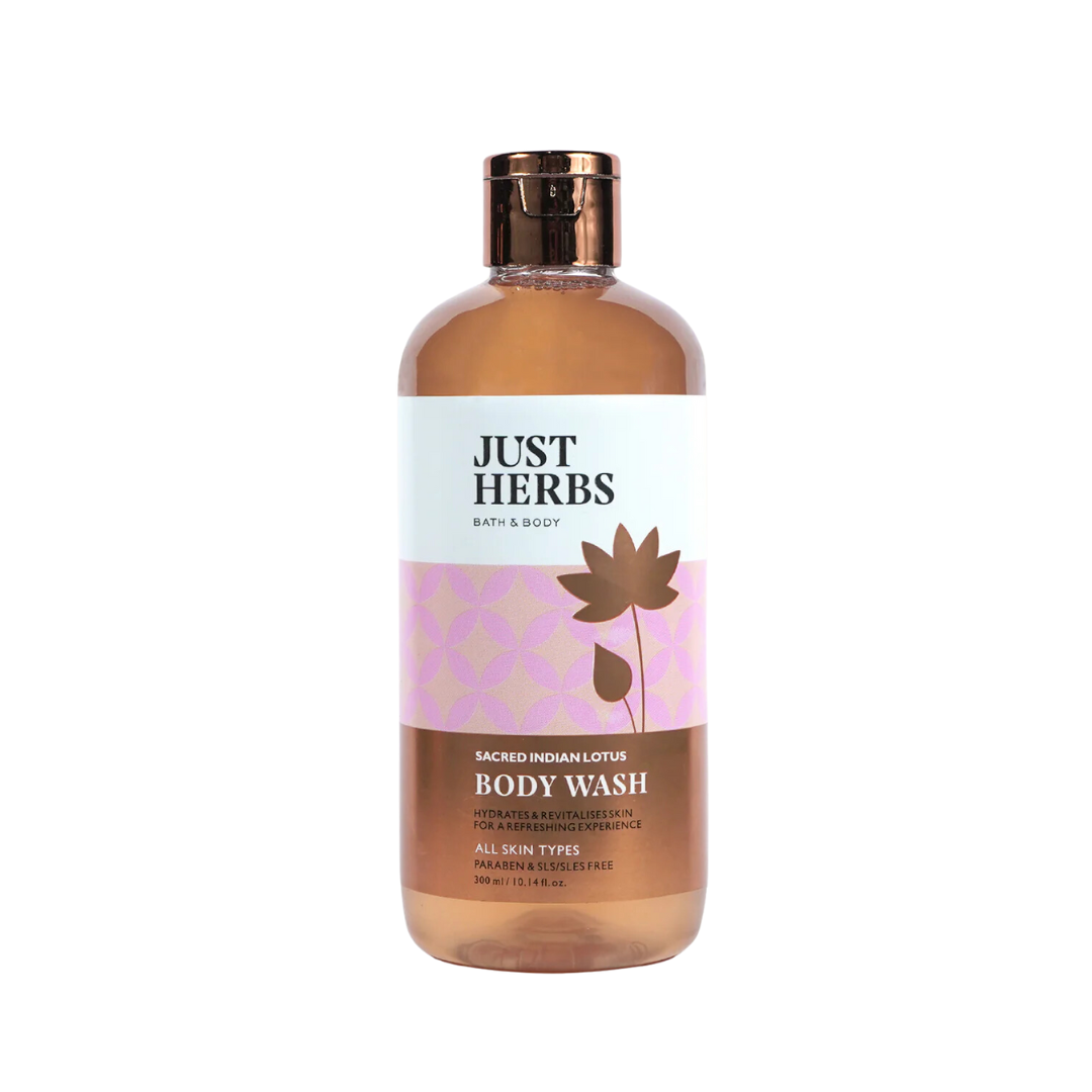  just_herbs_bath_and_body_sacred_indian_lotus_body_wash_300ml