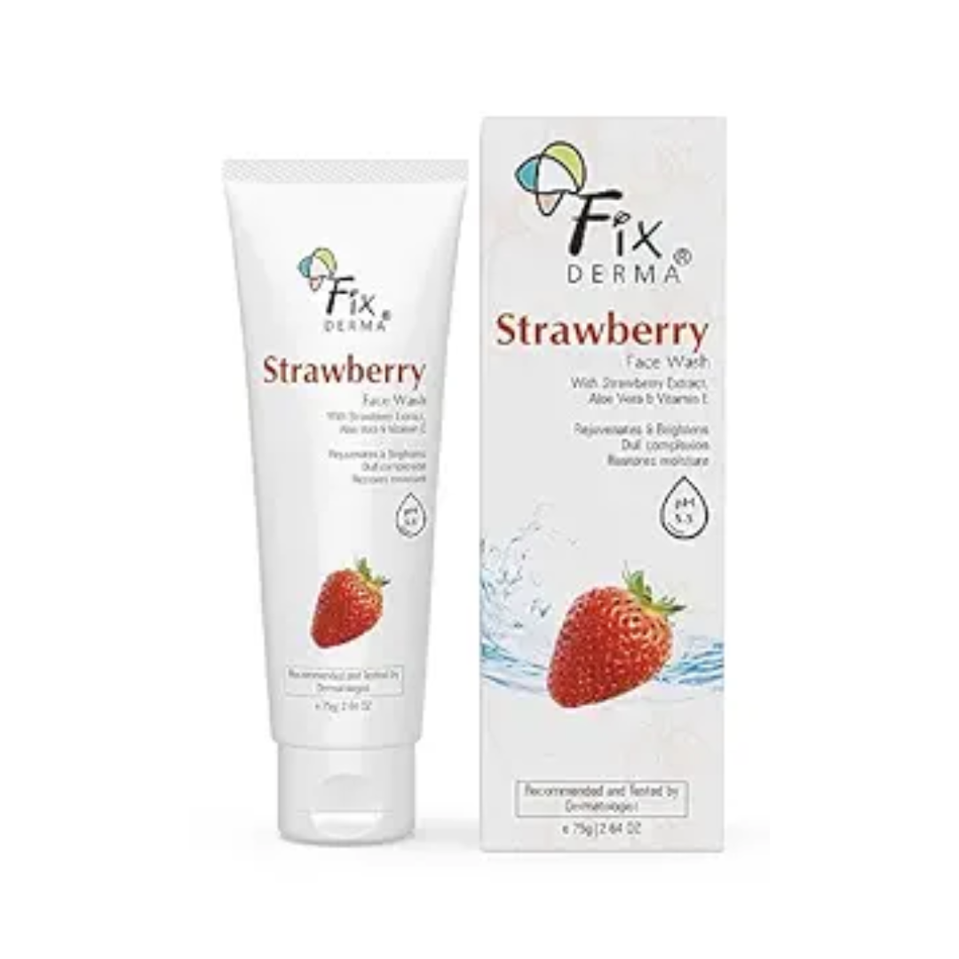  fix_derma_strawberry_face_wash_75g_strawberry_extract_aloe_vera_and_vitamin_e