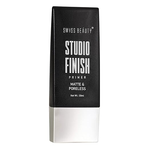 Swiss Beauty Studio Finish Primer - Transparent Primer - 30 ml
