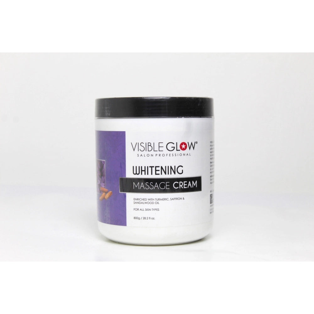 VISIBLE GLOW SALOON PROFESIONAL WHITENING MASSAGE CREAM 800G