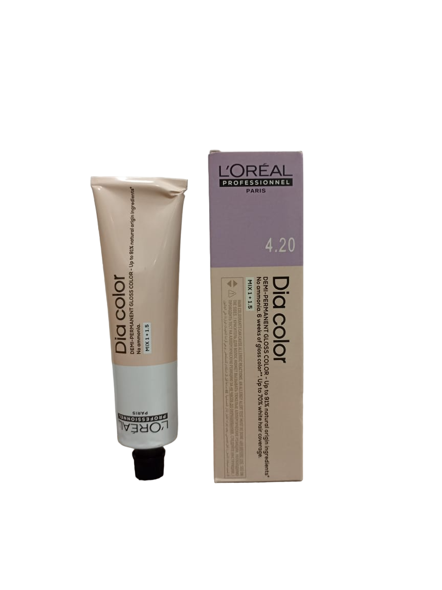 Loreal Paris Dia Ammonia Free Hair Color 60ml 4.20 Inidesent Burgundy Loreal Professional