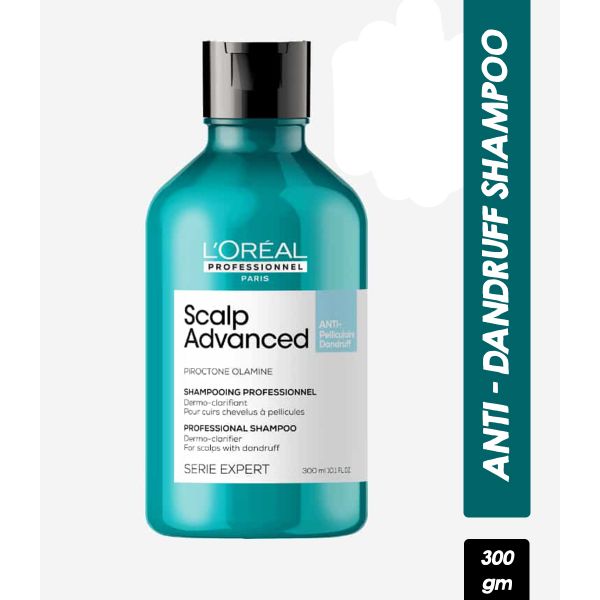 L'Oreal Professionnel Scalp Advanced Anti-Dandruff Serie Expert Instant Clear Shampoo (300ml)