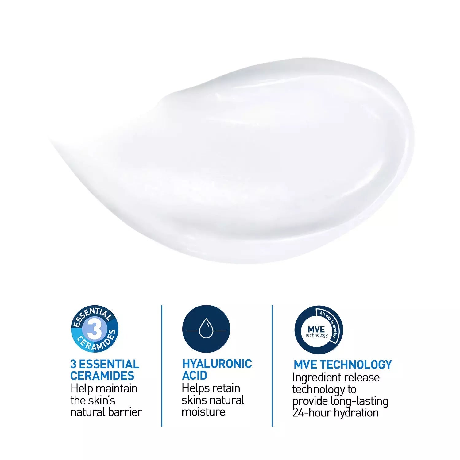 CeraVe Moisturizing Cream for Dry Skin with Ceramides, Niacinamide & Hyaluronic Acid – Barrier Repair (50ml) CeraVe