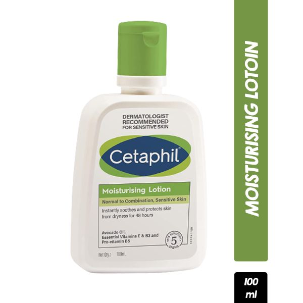 Cetaphil Moisturising Lotion Normal to Combination, Sensitive Skin (100ml)